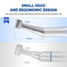 COXO CX235C1 Low-speed Handpiece, 1:1 External, Contra Angle, Max.40,000rpm, Push Button, for CA burs ¯2.35mm. #C1-1 - JMU Dental