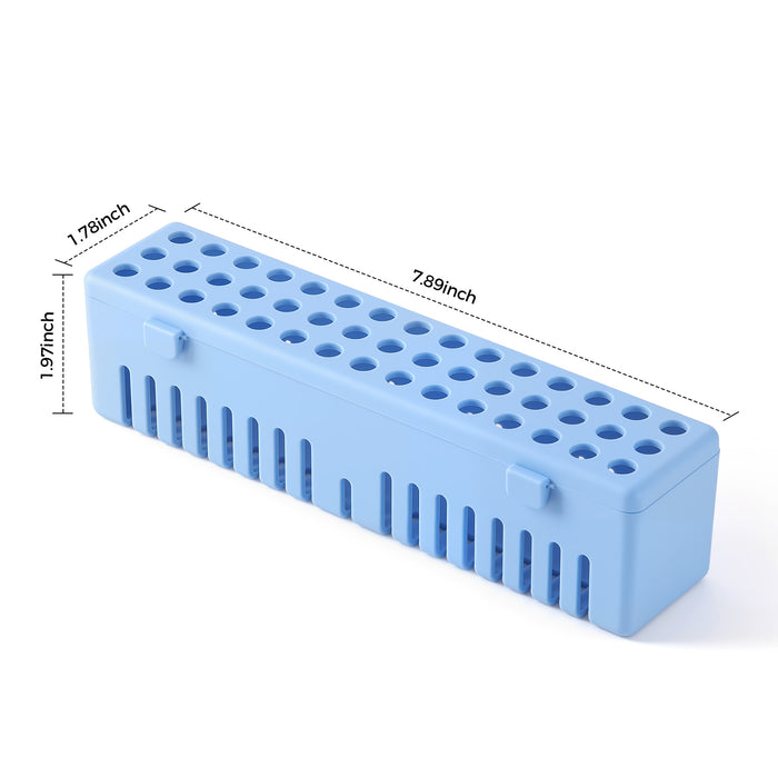 Instrument Disinfection Box Plastic Autoclavale Blue 1Pcs/Bag - JMU DENTAL INC