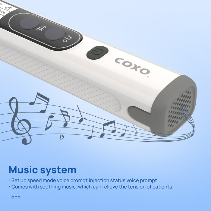 COXO Dental Anesthesia Booster Wireless Charge Intelligent Injection White - JMU DENTAL INC