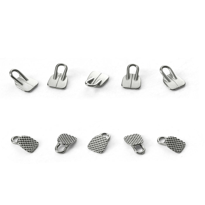 JMU Composite Lingual Buttons Bondable 10pcs/pk - JMU DENTAL INC