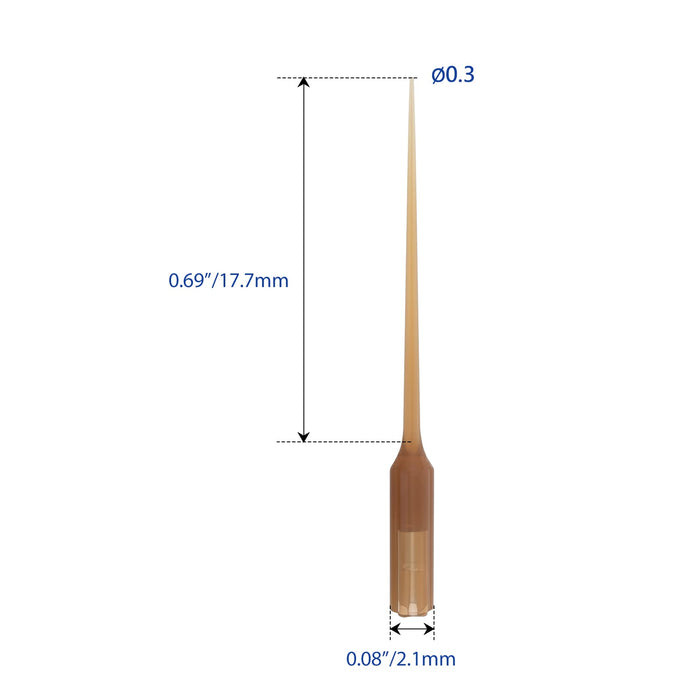 Woodpecker Endo 3 Ultrasonic Irrigation Non Cutting Polymer PEEK Material Tips E71, 10/Pk