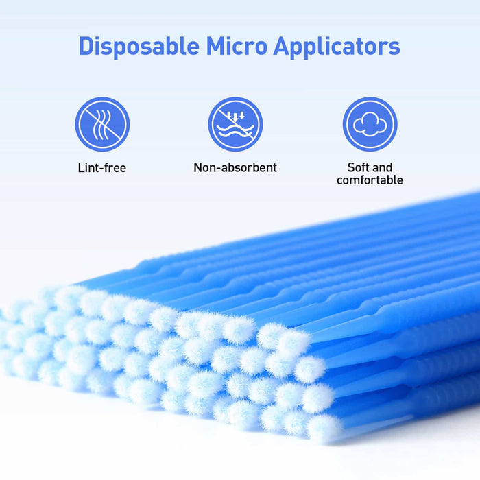 JMU Disposable Micro Applicator Brush Microbrush 400/Box - JMU DENTAL INC