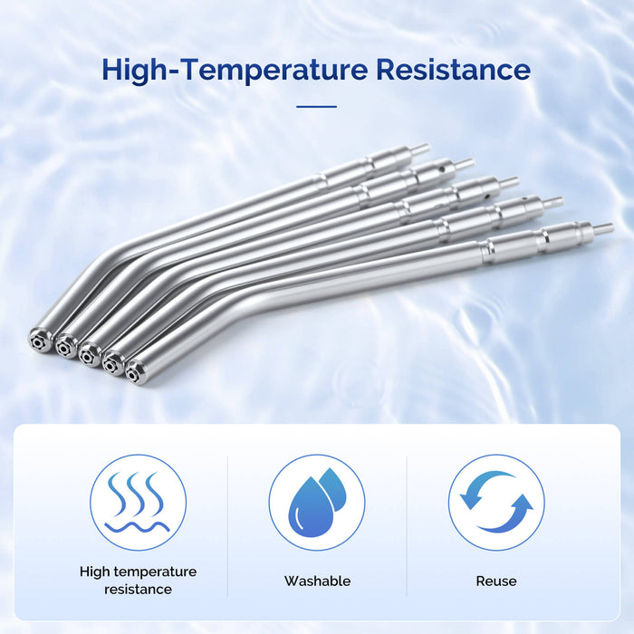 JMU Copper Plated Metal Air Water Syringe Tips 10pcs/bag - JMU DENTAL INC