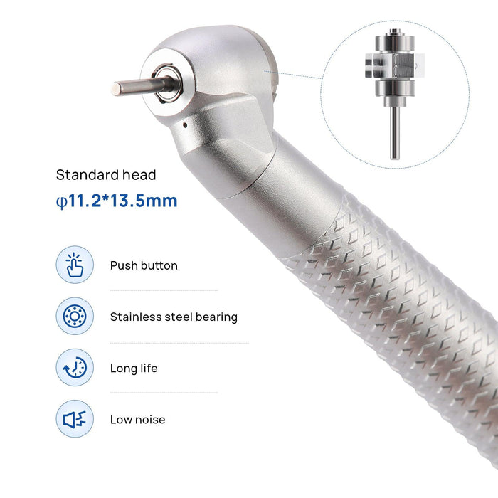 COXO CX207 45° High Speed Air Turbine Handpiece Standard Head - JMU DENTAL INC