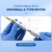 COXO CX235-2 Low-speed Handpiece, 1:1 External, Straight Handpiece, Max.40,000rpm. # S-2 - JMU Dental