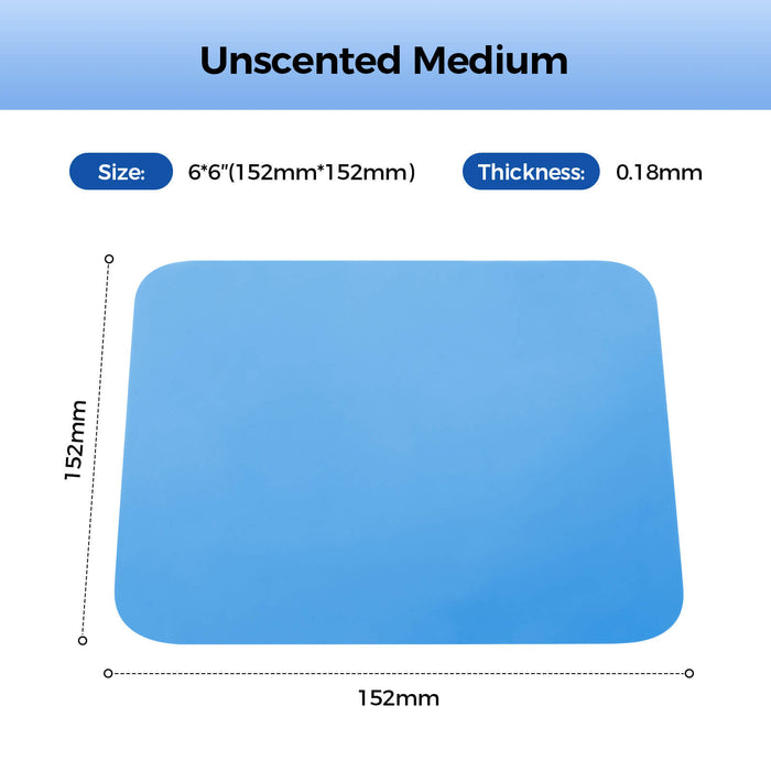 JMU Natural Latex Dental Rubber Dam 6"X6" 36/pk