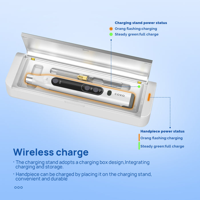 COXO Dental Anesthesia Booster Wireless Charge Intelligent Injection White - JMU DENTAL INC