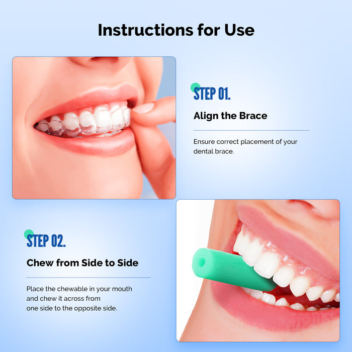 JMU Orthodontic Aligner Chewies 12Pcs/Box - JMU DENTAL INC