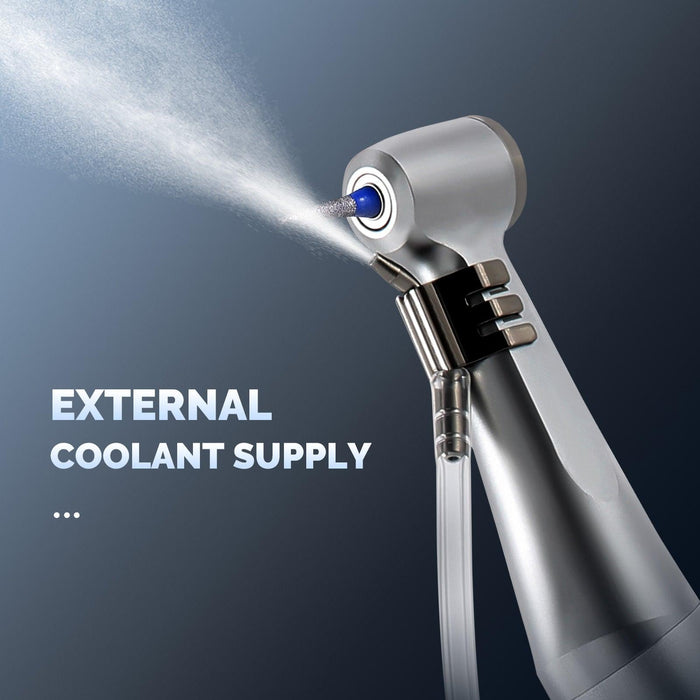 COXO CX235C1 Low-speed Handpiece, 1:1 External, Contra Angle, Max.40,000rpm, Push Button, for CA burs ¯2.35mm. #C1-1 - JMU Dental
