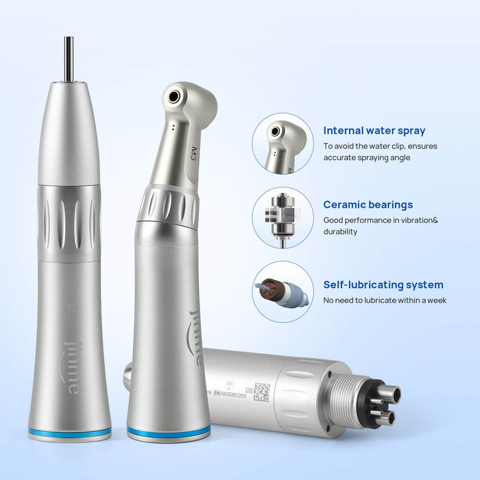 Jinme LN 1:1 Low-speed Handpiece Kit Titanium - JMU DENTAL INC