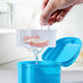 JMU Denture Bath Case Retainer Box with Strainer Apple Shaped - JMU DENTAL INC