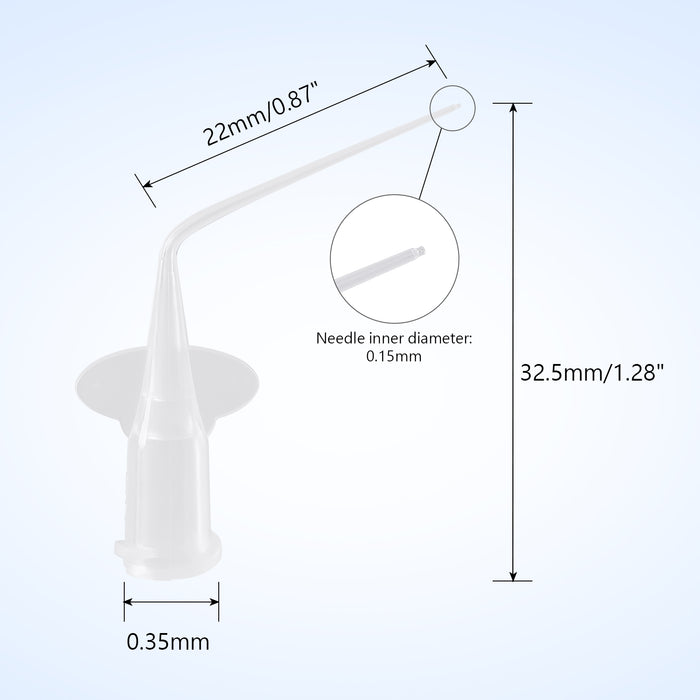 Endodontic Irrigator Tip Butterfly Prebent Tips 30G 20Pcs/Bag - JMU DENTAL INC