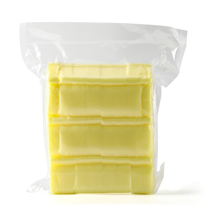 Endo Triangle Foam Sponge Yellow 48Pcs/Bag - JMU DENTAL INC