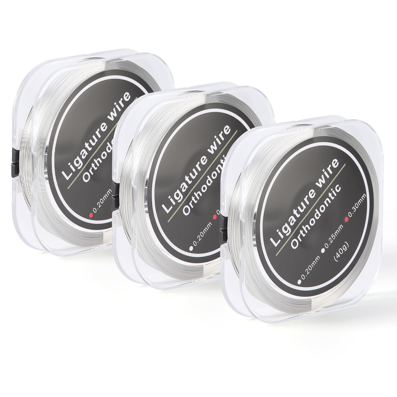 JMU Dental Stainless Steel Ligature Wire 40g/roll - JMU DENTAL INC