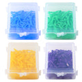 JMU Dental Colorful Plastic Wedges with Hole 100Pcs/Box