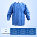JMU Plus SMS Jacket with 3 Pockets Hip Length Dark Blue 1pc/bag - JMU DENTAL INC