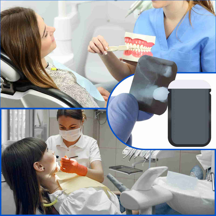 JMU Disposable X-Ray Barrier Envelopes Size #2 (37×54mm) 100/Pk - JMU DENTAL INC