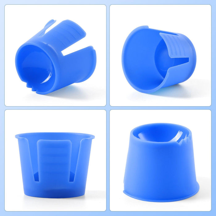 JMU Plastic Dappen Dish Assorted Colors 100Pcs/Box - JMU DENTAL INC