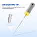 JMU HAND USE FILES, K-FILES, Stainless Steel, 25mm, 6pcs/Pk - JMU Dental