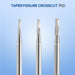 JMU Surgical Carbide Burs, Taper Fissure Crosscut, FG SURG, 5/pk - JMU Dental