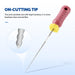 JMU HAND USE FILES, K-FILES, Stainless Steel, 21mm, 6pcs/Pk - JMU Dental