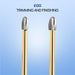 JMU Trimming&Finishing Carbide Burs, Egg ,12 Blades, 5/pk - JMU Dental