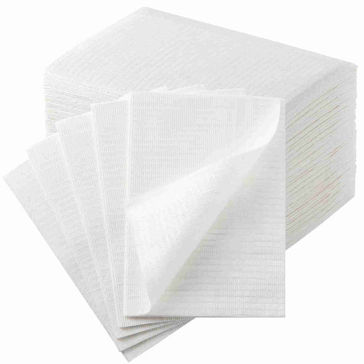 JMU Disposable Dental Bibs 13"x18" 3-Ply 50pcs/bag - JMU DENTAL INC