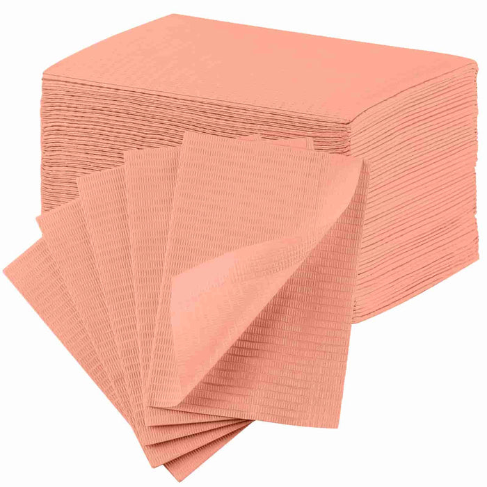JMU Dental Disposable Dental Bibs 13"x18" 3-Ply 50pcs/bag