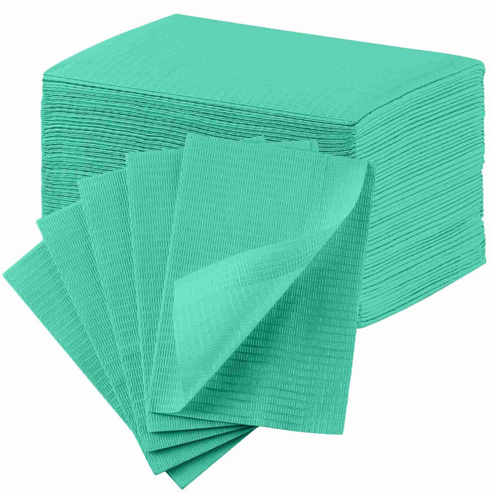 JMU Dental Disposable Dental Bibs 13"x18" 3-Ply 50pcs/bag