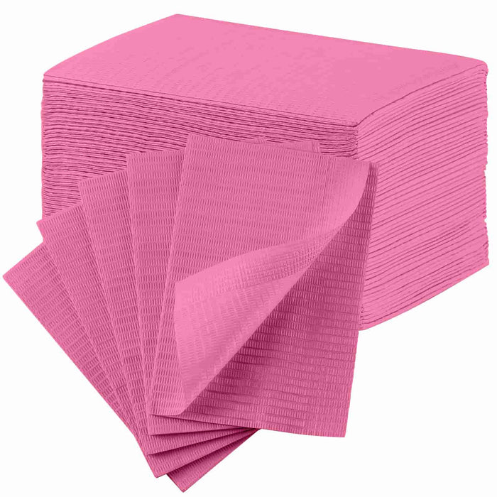 JMU Disposable Dental Bibs 13"x18" 3-Ply 50pcs/bag - JMU DENTAL INC
