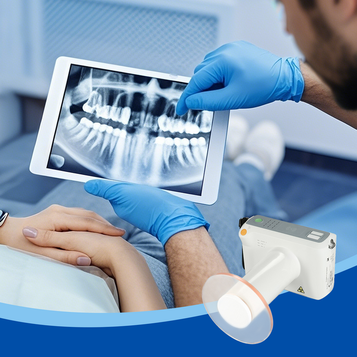 iRay Portable Handheld  Intra-oral X-ray Machine 7-inch LCD Touch Screen