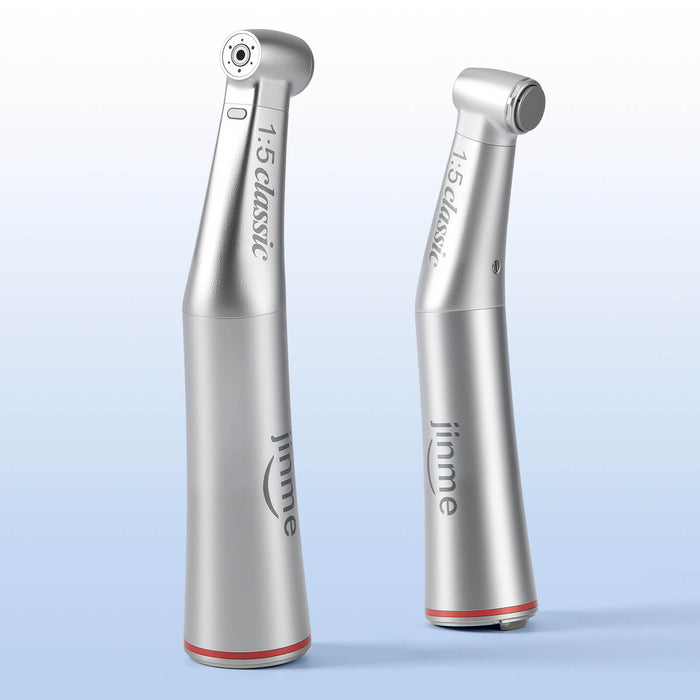Jinme 1:5 Contra Angle Speed Increasing Electric Handpiece for E-type Motors - JMU DENTAL INC