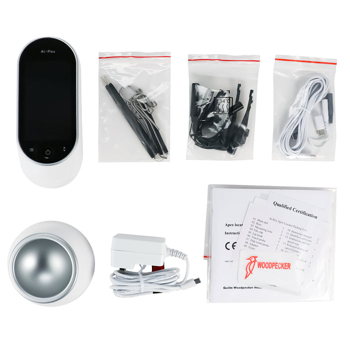 Woodpecker Ai-Pex Apex Locator with Pulp-Testing Connectable Endo Motor - JMU DENTAL INC