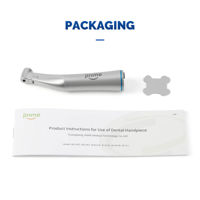 Jinme 1:1 Low Speed Electric Handpiece Contra-Angle W11L - JMU DENTAL INC