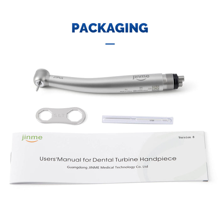 Jinme TU High Speed Air Turbine Handpiece 4 Hole - JMU DENTAL INC