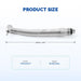 COXO CX207-W High-speed Air Turbine Handpiece, ³300,000rpm, Standard Head, 3-port spray, (equipped with coupler, handpiece fits into W&H or COXO 229-B 4-hole coupler) #H17-SPQ4 - JMU Dental