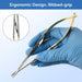 JMU Micro Surgery Needle Holder - 6 Inch Straight Stainless Steel 1pc/pack - JMU DENTAL INC
