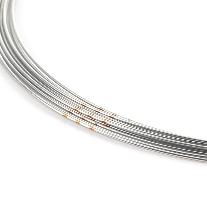 JMU Stainless Steel Archwire Natural Round 10/Pk - JMU DENTAL INC