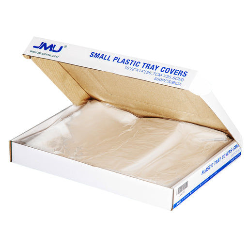 JMU Disposable Dental Plastic Tray Covers Ritter Size B Small 10-1/2"X14" 500/Box - JMU DENTAL INC