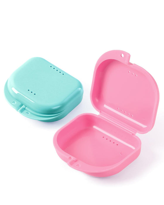 JMU Denture Storage Retainer Case with Vent Holes - JMU DENTAL INC
