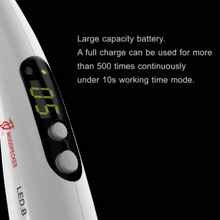 Woodpecker LED B Curing Light Cordless Wide Spectrum 1700mW/cm2 - JMU DENTAL INC