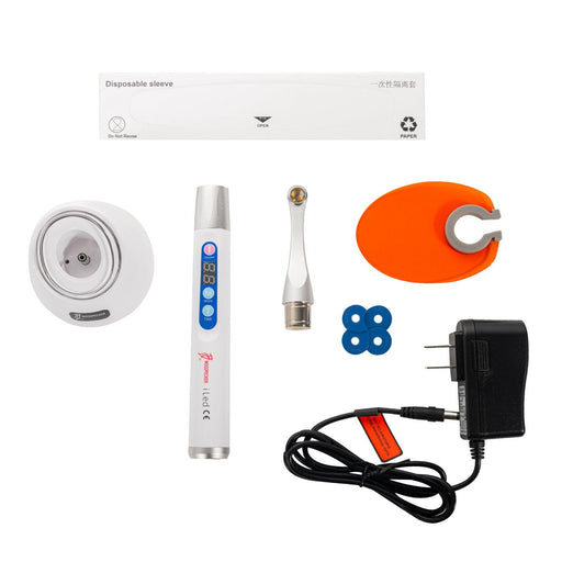 Woodpecker Dental Wireless ILED MAX Curing Light 360° Rotary Upgraded 3000mW/cm2 - JMU DENTAL INC