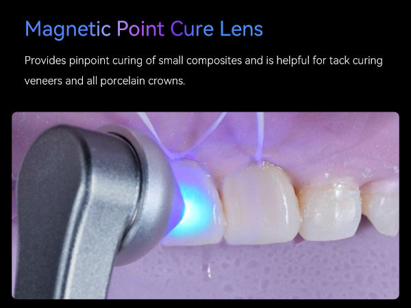 Woodpecker iLED II Curing Light Wireless Focused Light Upgraded 3000mW/cm2 - JMU DENTAL INC