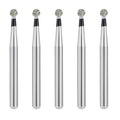 JMU Diamond Burs FG Super Coarse Round 5/Pk - JMU DENTAL INC