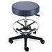 JMU Dental Round Rolling Stool with Adjustable Height & Footrest - JMU Dental