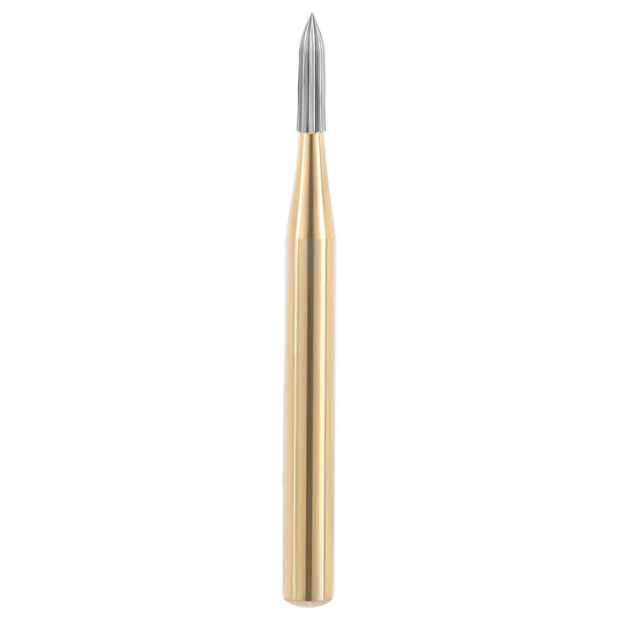 JMU Trimming&Finishing Carbide Burs, Needle, 12 Blades, 5/pk - JMU Dental