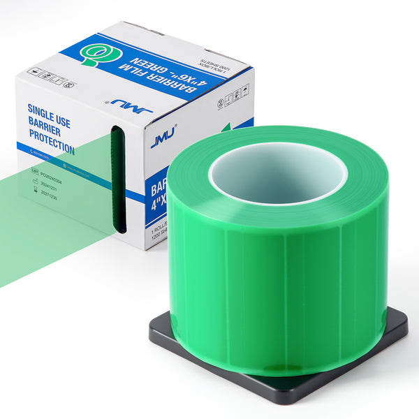 JMU Dental Barrier Film 4"x6" 1200Sheets/Roll - JMU DENTAL INC