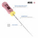 JMU Dental Hand Use C+ Files for Root Canal 21/25mm Stainless Steel 6/Pk - JMU DENTAL INC