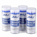 JMU Dental Micro Bendable Applicator Brushes Bendable White Brush Tips 400/Box - JMU DENTAL INC