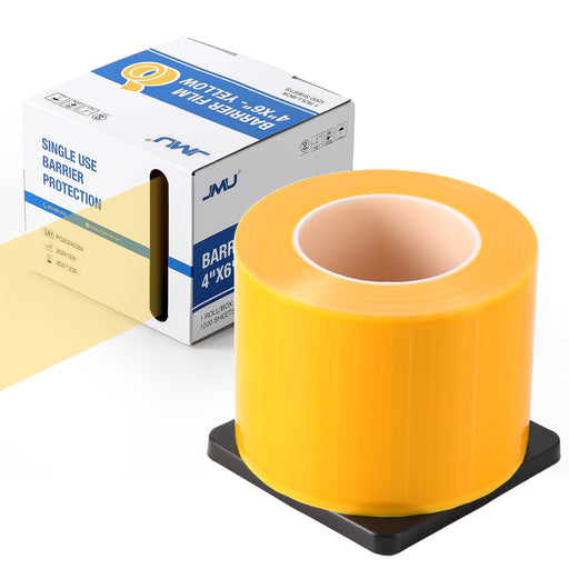 JMU Dental Barrier Film 4"x6" 1200Sheets/Roll - JMU DENTAL INC